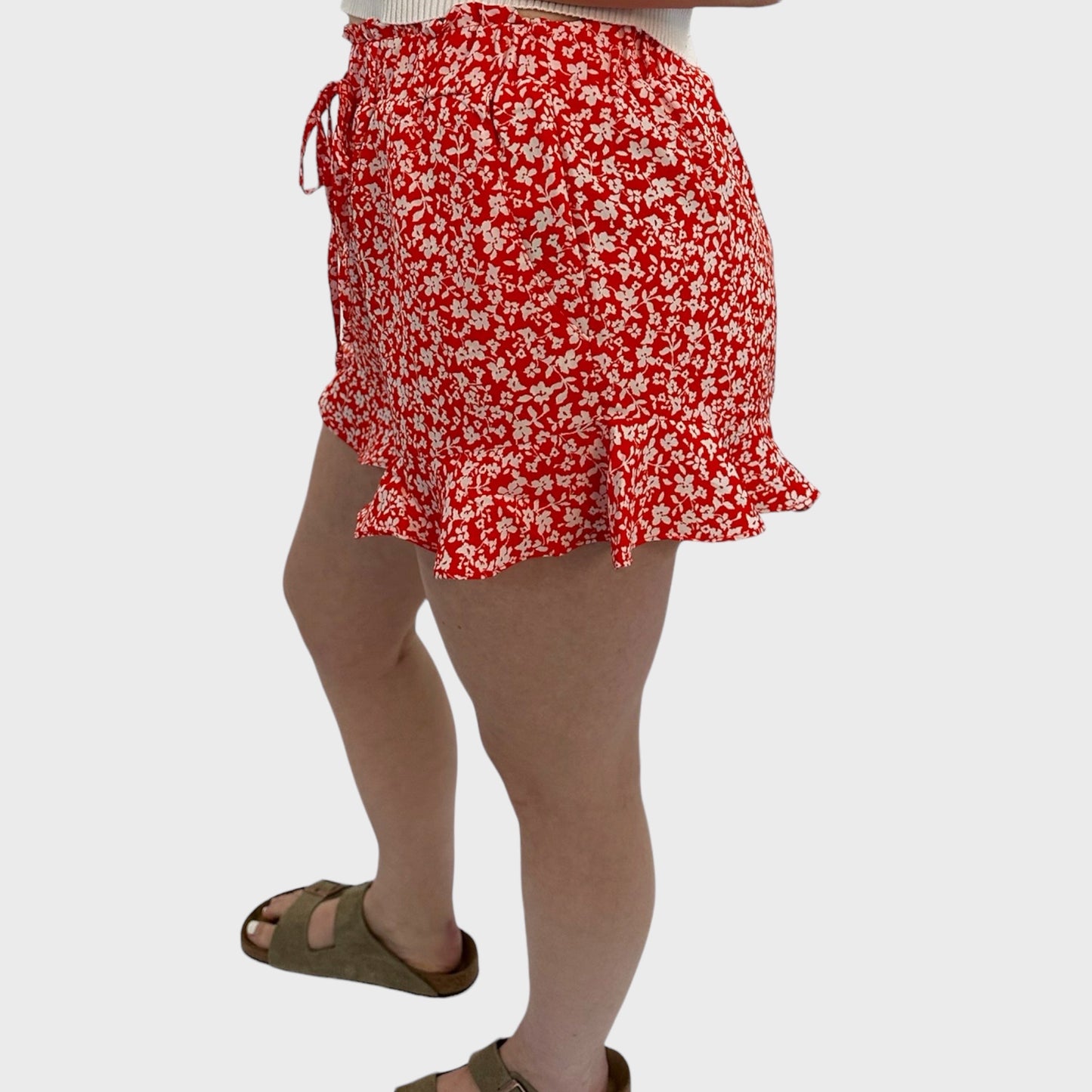 Maisey Floral Ruffle Shorts