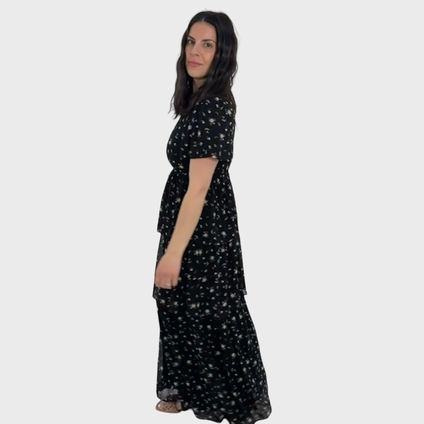 Briar Floral Tiered Maxi Dress